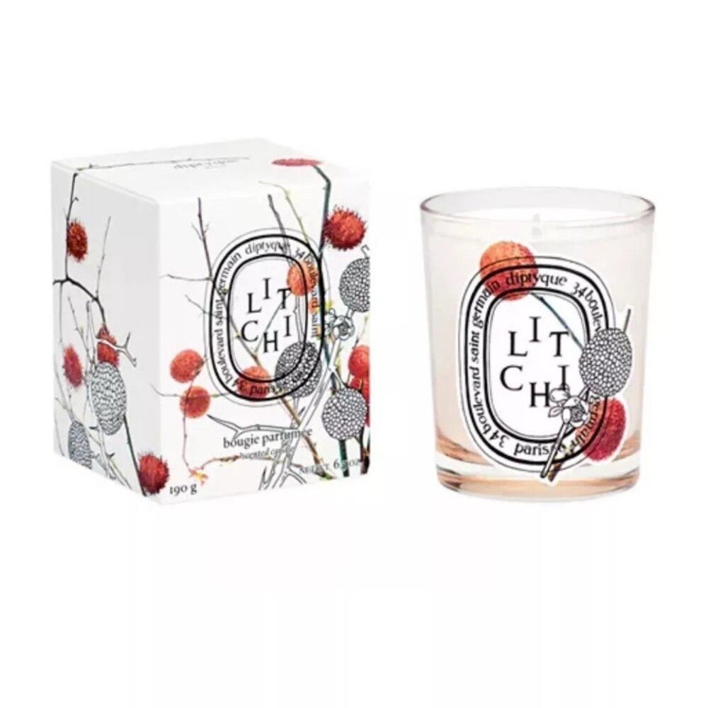 DIPTYQUE Litchi Candle 6.5oz 190g Limited Edition Valentine 2022 NEW SEALED